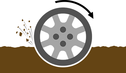 Буксирующее колесо